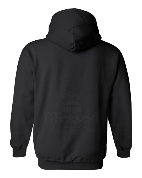 Pray Without Ceasing Black Hoodie - Image 3