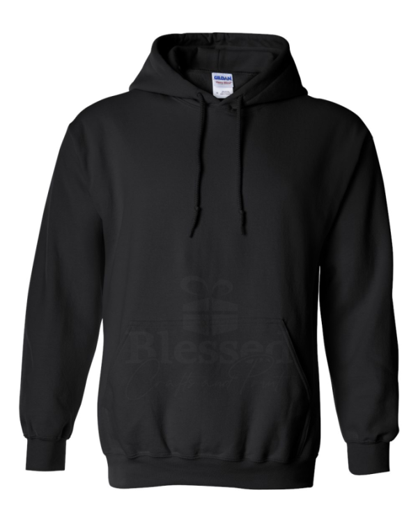 Pray Without Ceasing Black Hoodie - Image 2